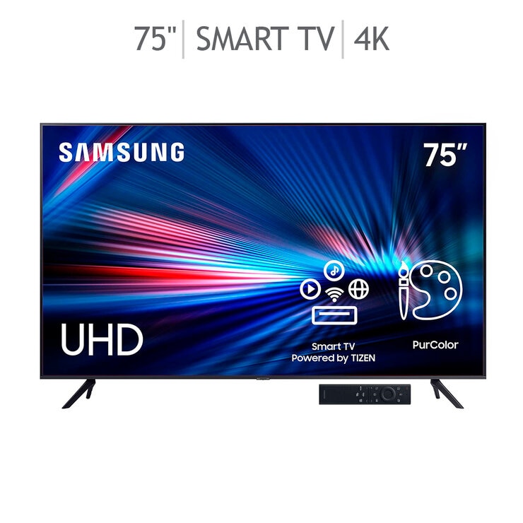 Samsung Pantalla 75" 4K UHD Smart TV