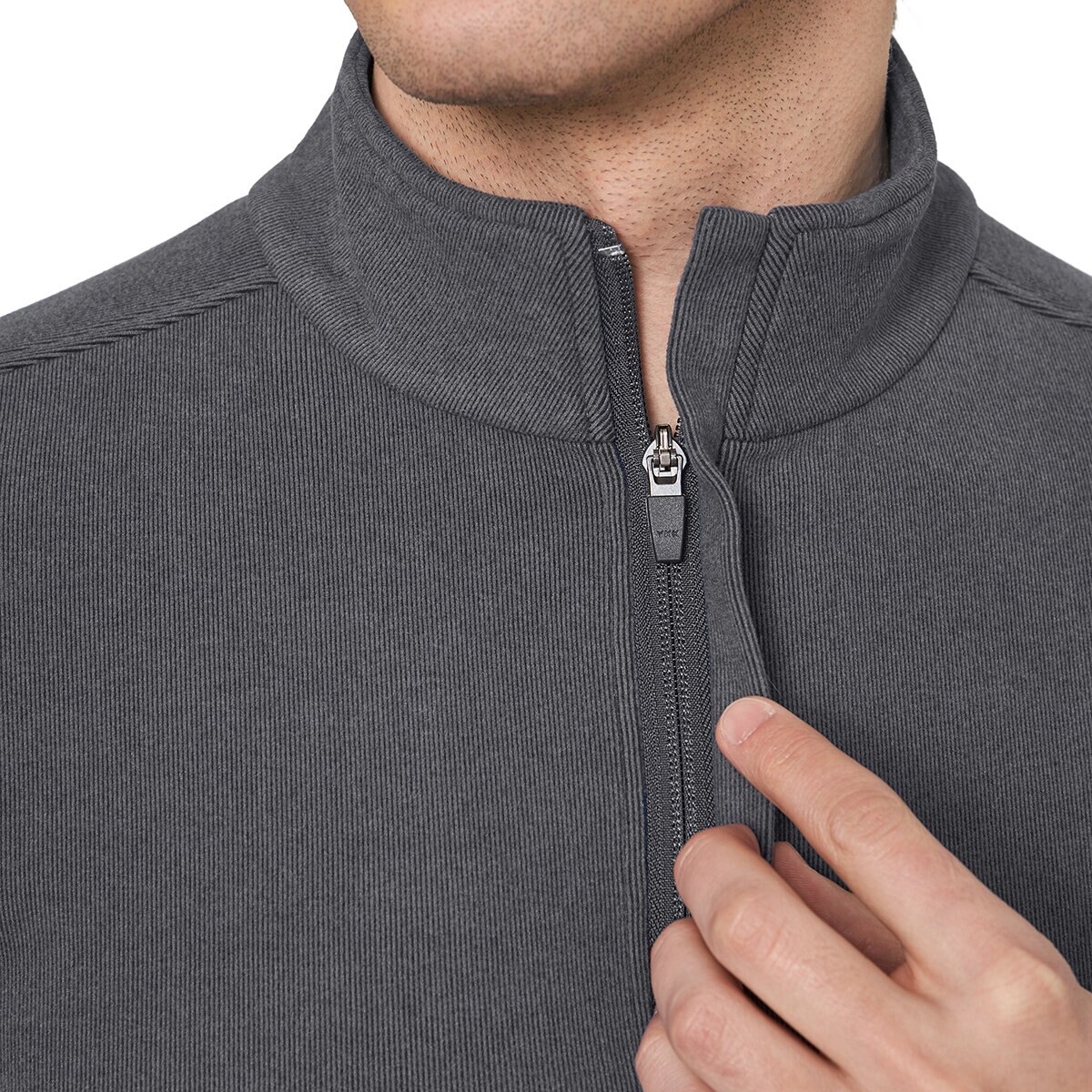 Mondetta Suéter para Caballero Gris Extra Grande