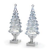 Árboles Iluminados Resplandecientes con Luces LED, Juego de 2 Pzas. Árboles Iluminados Resplandecientes con Luces LED, Juego de 2 Pzas.