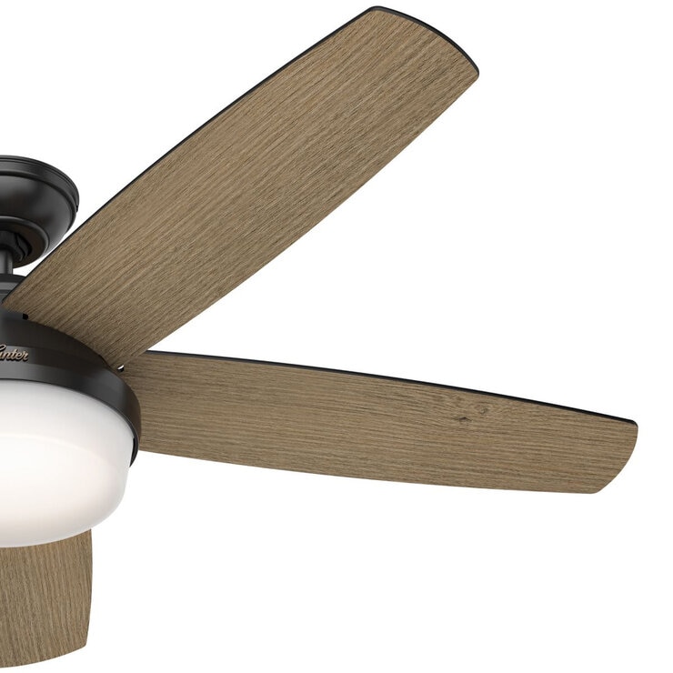 Hunter, Ventilador 52" Avia Negro Mate