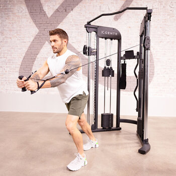 Centr Gimnasio FTX con Banca Plegable