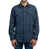 Jachs Camisa para Caballero Azul Extra Grande