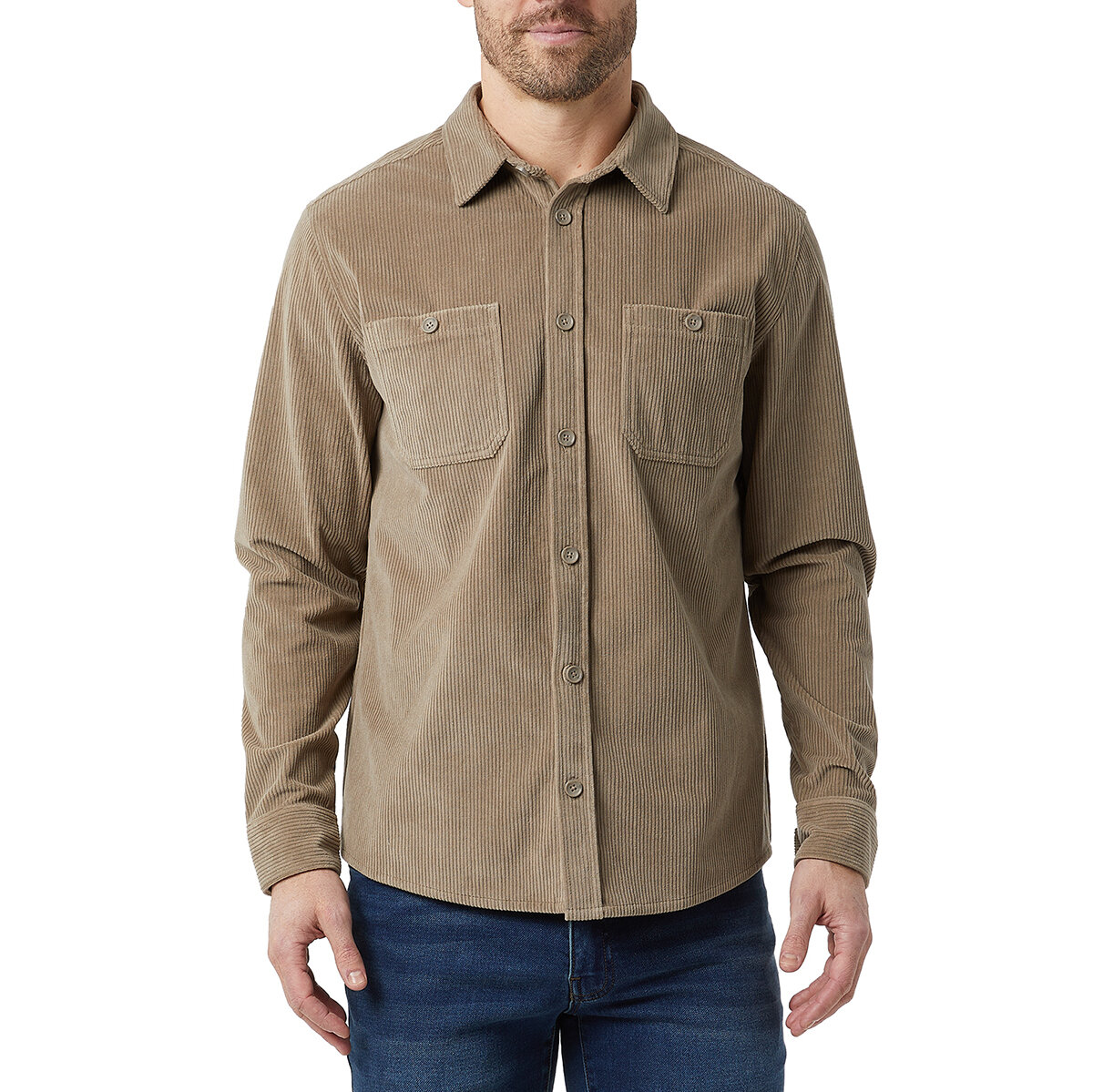 32 Degrees Heat Camisa para Caballero Café Extra Grande 32 Degrees Heat Camisa para Caballero Café Extra Grande