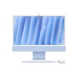 Apple iMac 24" 256GB 4.5K Chip M4 Azul CPU de 10 Núcleos GPU de 10 Núcleos Memoria Unificada de 16GB.