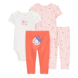 Carter's Conjunto de 4 piezas para Bebés Varias Tallas y Colores