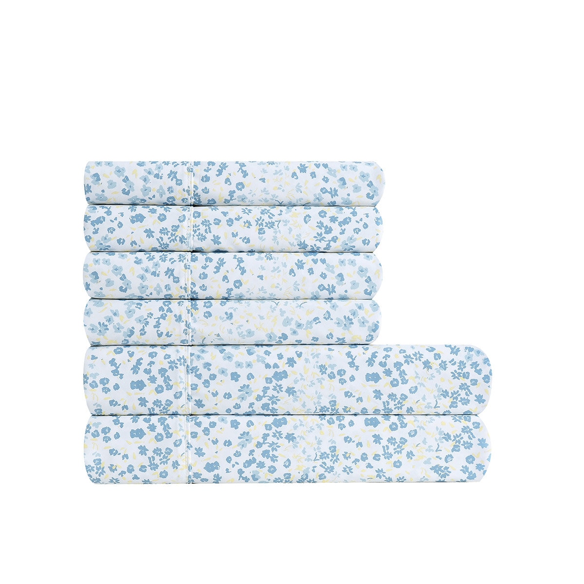 South Point Home Fashions Juego de Sabanas Tamaño King 6 Piezas Serrina Blue