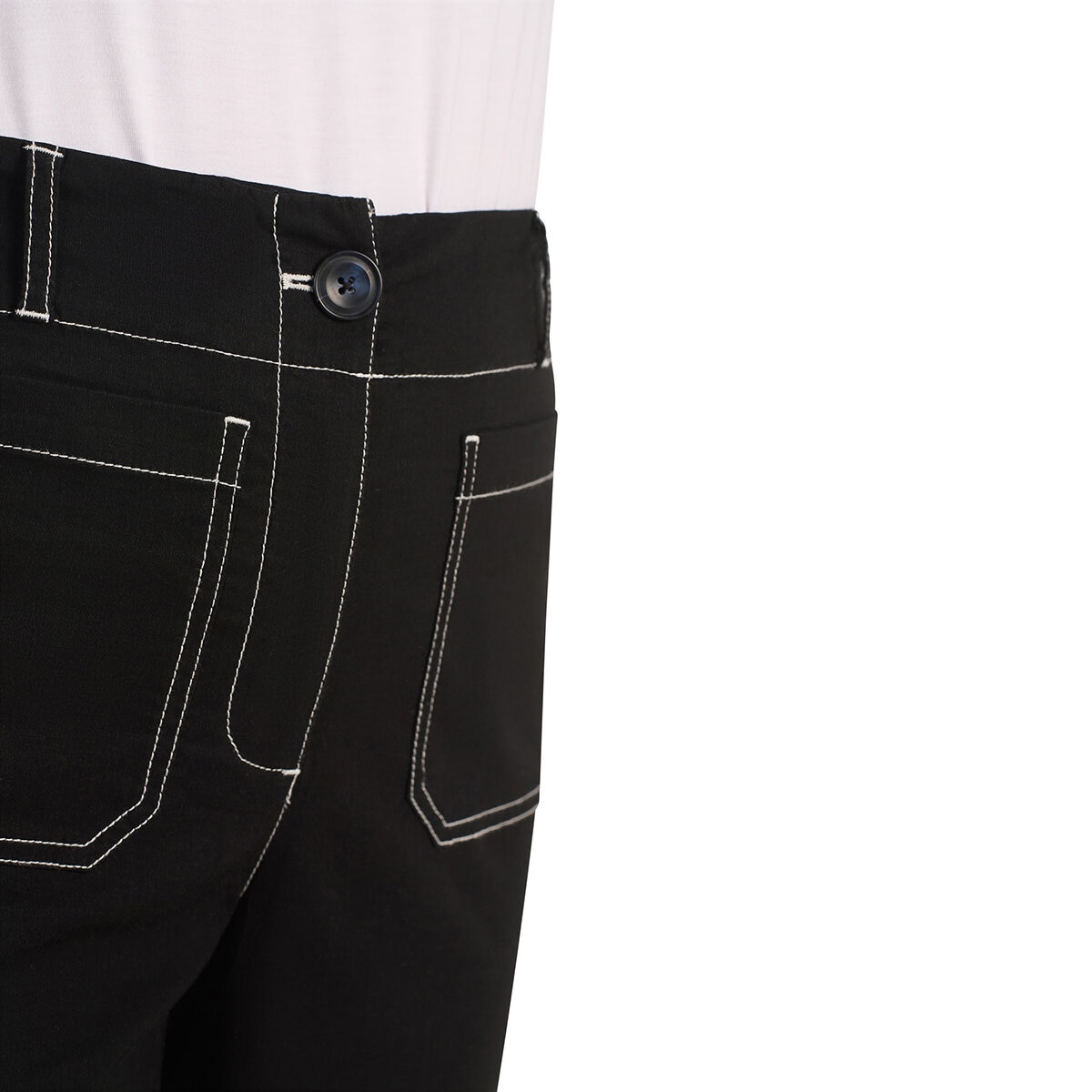 Hilary Radley Pantalones para Dama Negro 4