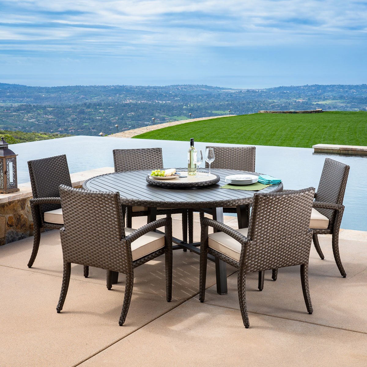 Sidney Comedor de Patio de 7 Piezas Costco México