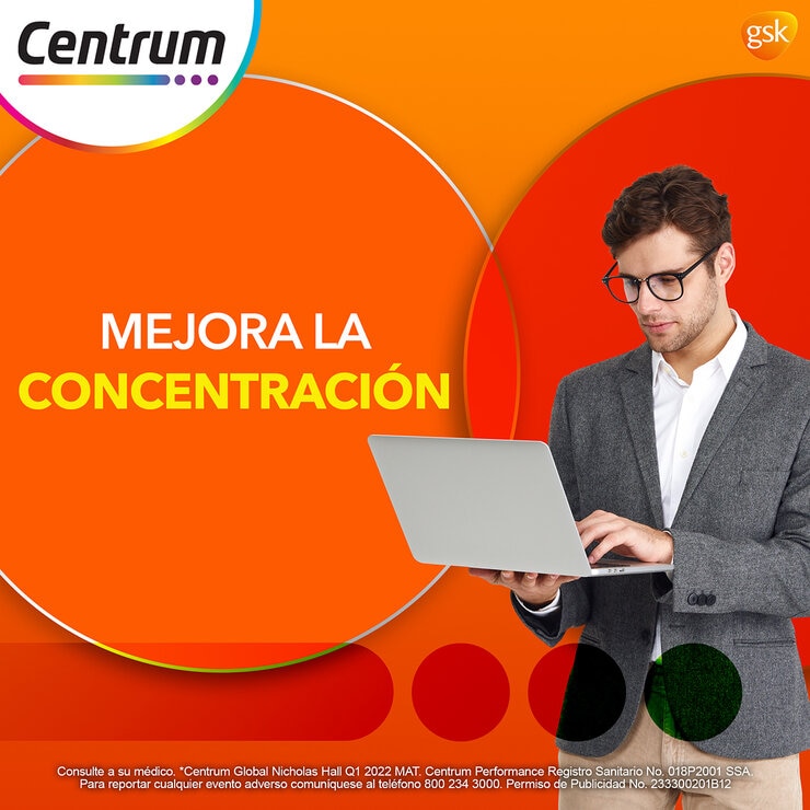 Centrum Performance Multivitamínico 2 Frascos con 100 tabletas c/u