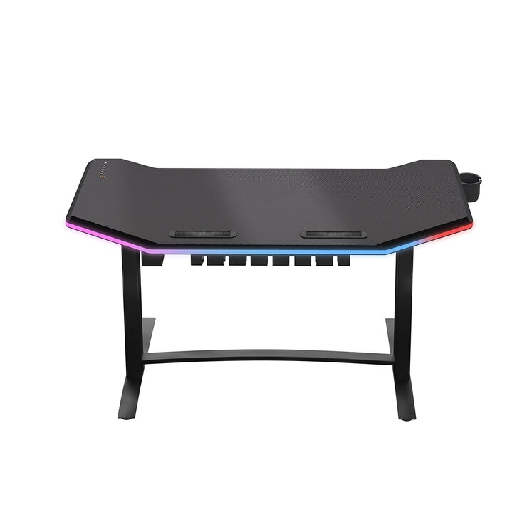 Tresanti, Escritorio con Luces LED de Altura Ajustable para Juegos