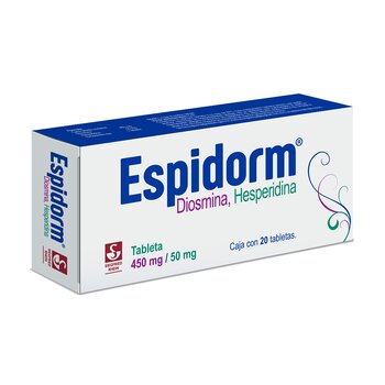 Espidorm 450/50 mg 20 Tabletas