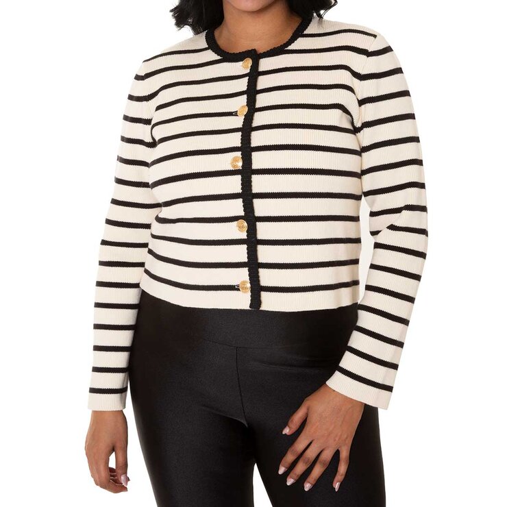 Mario Serrani Italy Suéter para Dama Blanco Extra Grande