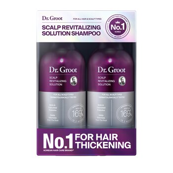 Dr. Groot Shampoo Revitalizante, 2 piezas de 700 ml