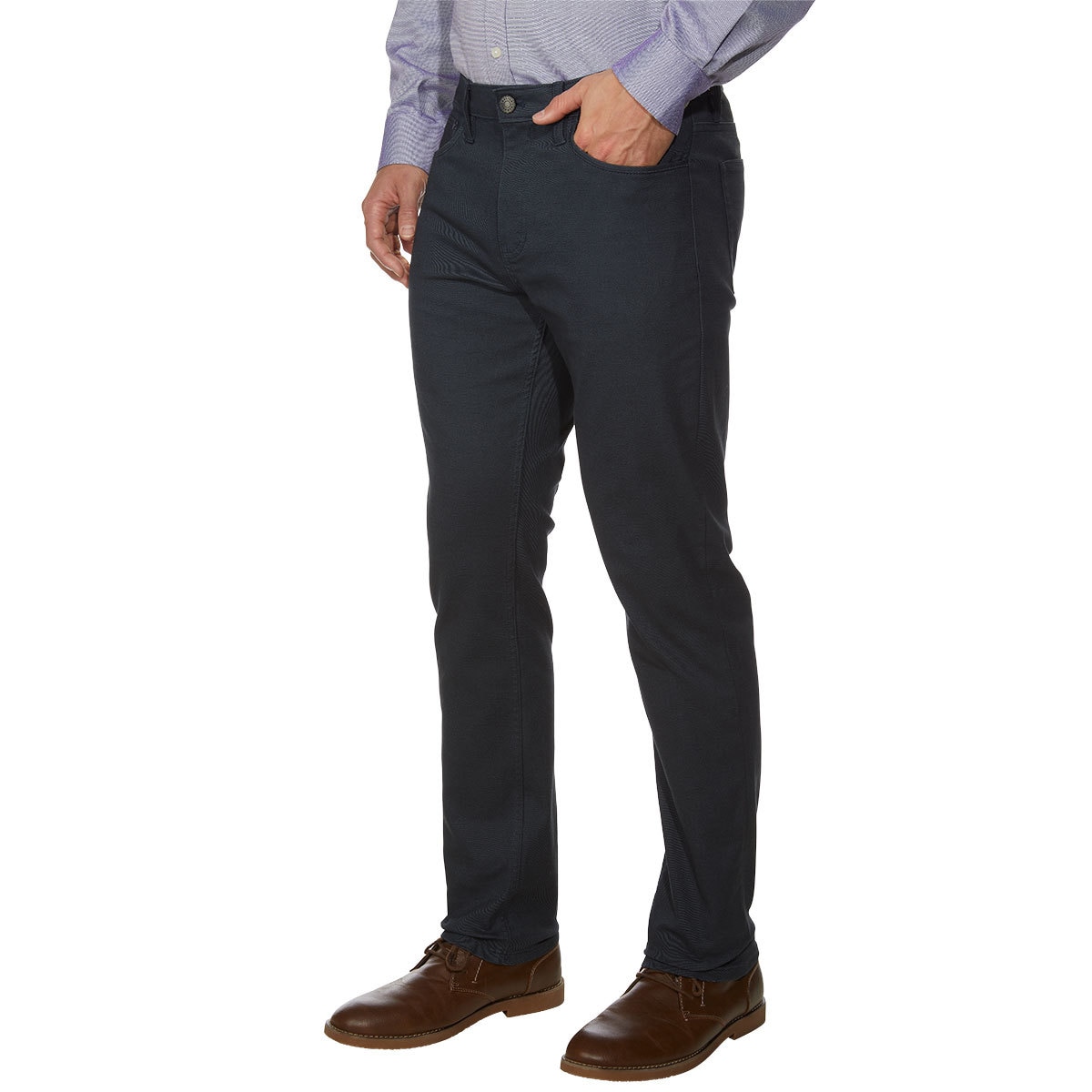 English Laundry, pantalón stretch, azul obscuro, 38" x 32" Costco México