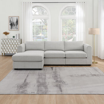 Ontai, Brevyn, Seccional de Tela con Cojines Reversibles Ontai, Brevyn, Seccional de Tela con Cojines Reversibles