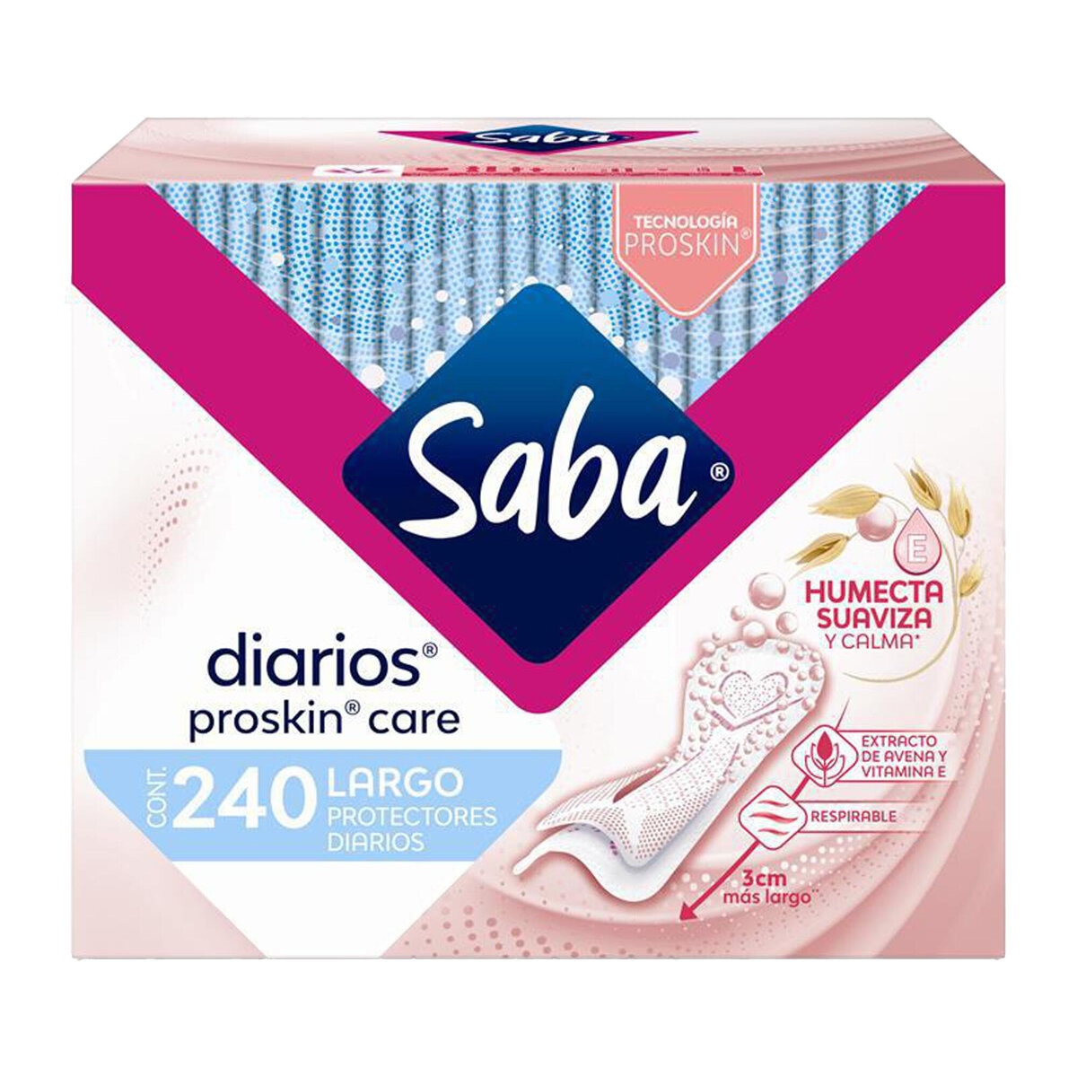 Saba Protectores Diarios 240 pzas Saba Protectores Diarios 240 pzas