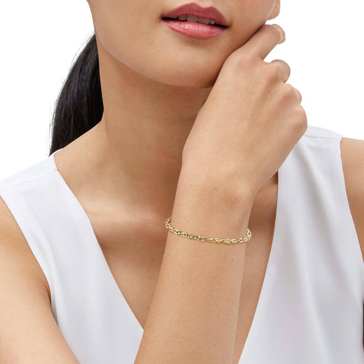 Pulsera, Oro Amarillo 14K Pulsera, Oro Amarillo 14K