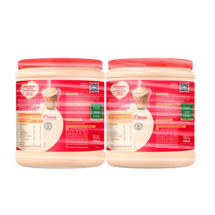 Coffee Mate Sustituto de Crema en Polvo 2 pzas de 1.4 kg