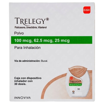 Trelegy 100 mcg/62.5 mcg/25 mcg 30 Dosis