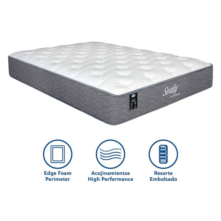 Sealy, Cleveland, Colchón Queen Size