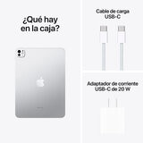 Apple iPad Pro 11" Wi-Fi 1TB Plata con Vidrio Nanotexturizado