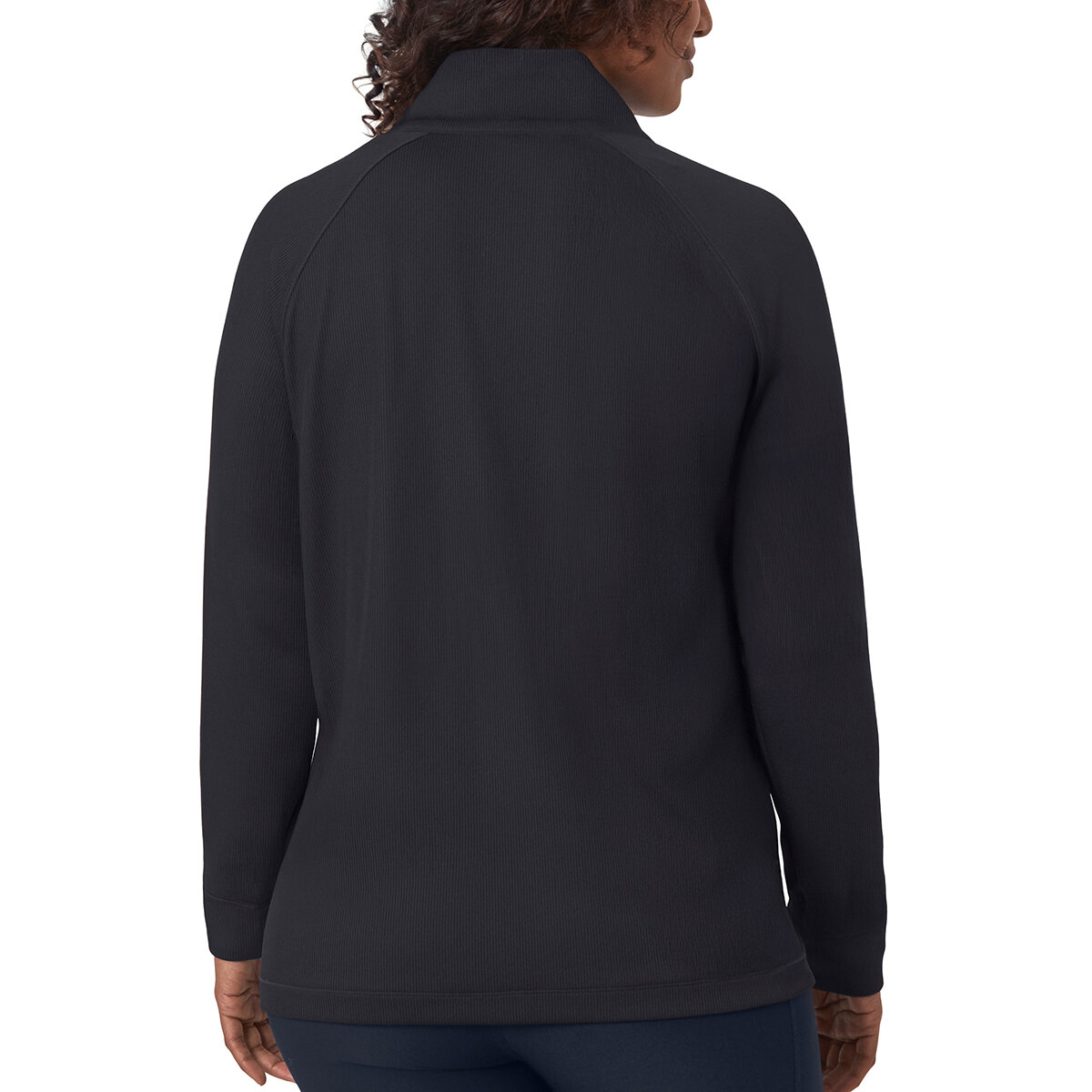 Mondetta Sudadera para Dama Negro Grande