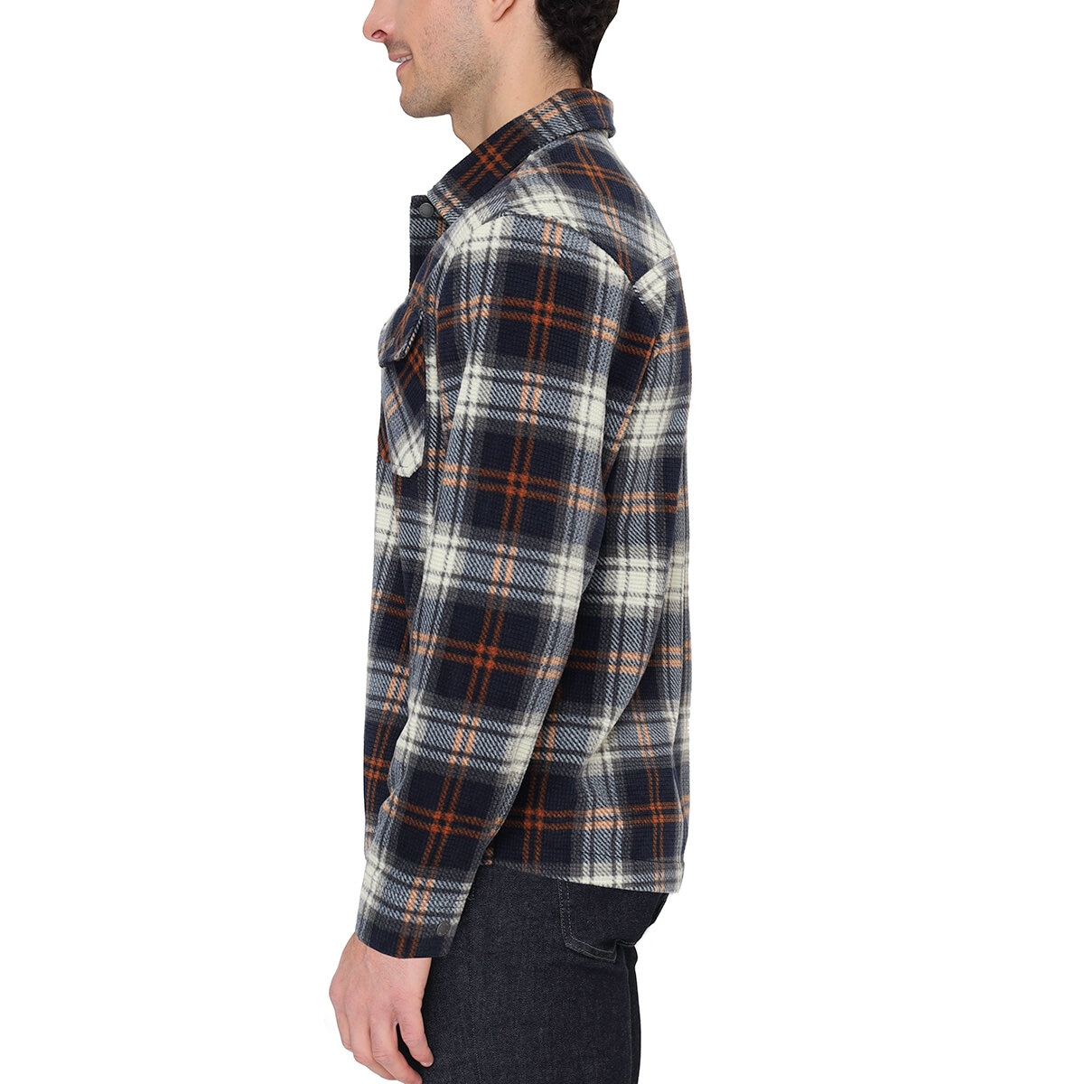 BC Clothing Co Heritage Camisa para Caballero Azul Chica