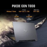 ASUS TUF Gaming F16 Laptop 16" Full HD+ Intel Core 5-210H 16GB 512GB SSD + Mochila + Mouse ASUS TUF Gaming F16 Laptop 16" Full HD+ Intel Core 5-210H 16GB 512GB SSD + Mochila + Mouse