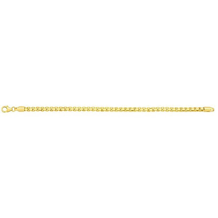 Pulsera para Dama, Oro Amarillo de 14K de 19.05cm