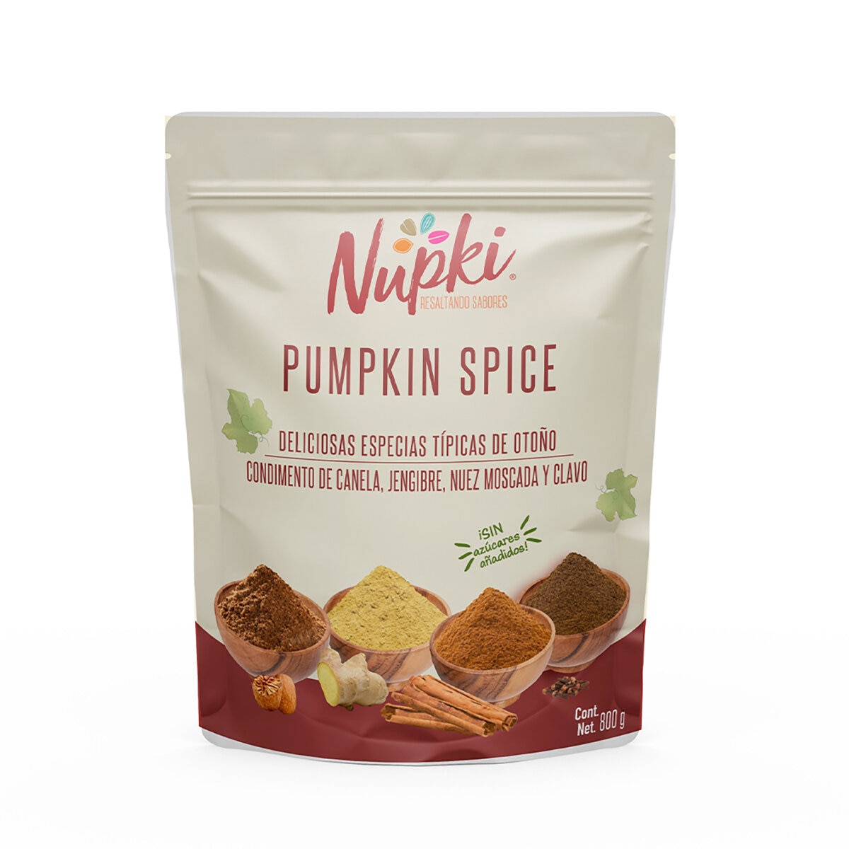 Nupki Pumpkin Spice 800g