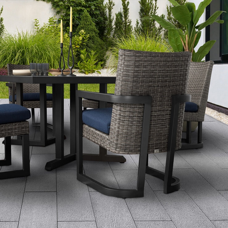 Agio, Luna Comedor para Exterior de 9 Piezas Agio, Luna Comedor para Exterior de 9 Piezas