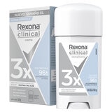 Rexona Clinical Antitranspirante en Crema Unisex Sin Aroma 4 pzas de 58 gr