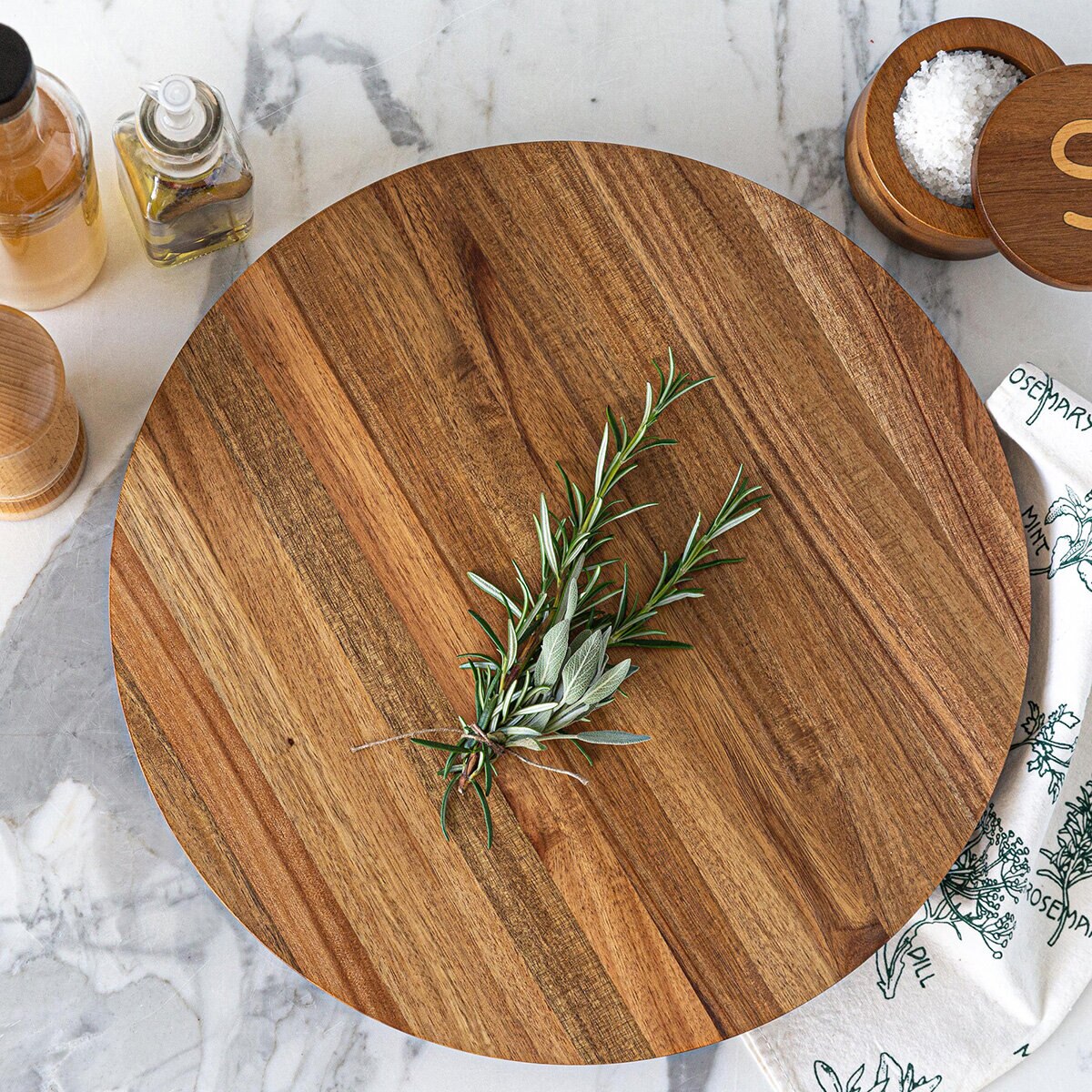 Over & Back Lazy Susan de Madera de Acacia 46 cm Over & Back Lazy Susan de Madera de Acacia 46 cm