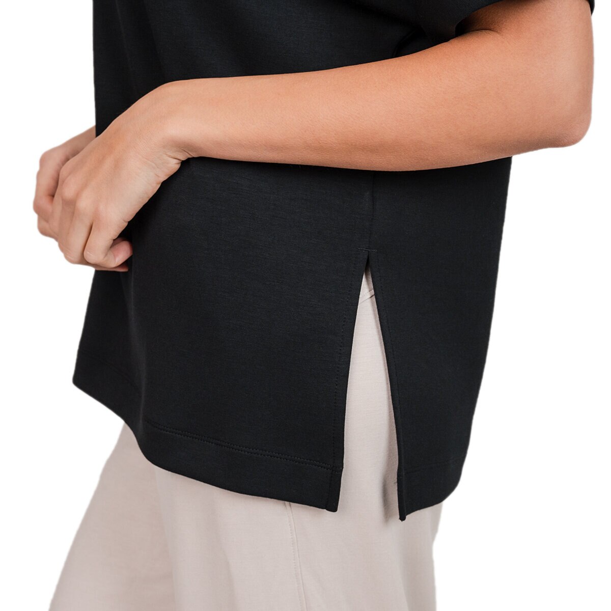 Kersh Blusa tejida para Dama Negro Extra Chica
