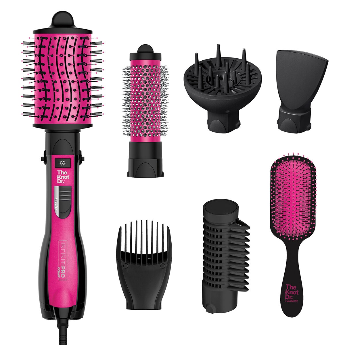 Conair Infiniti Pro Knot Dr Cepillo Secador Todo en Uno