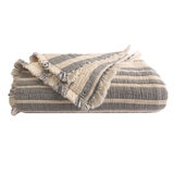 Life Comfort, Frazada Reversible de Algodón, Lineas Azul/Blanco Life Comfort, Frazada Reversible de Algodón, Lineas Azul/Blanco