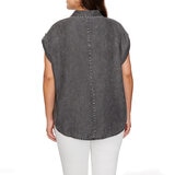 Buffalo David Bitton Blusa para Dama Negro Grande