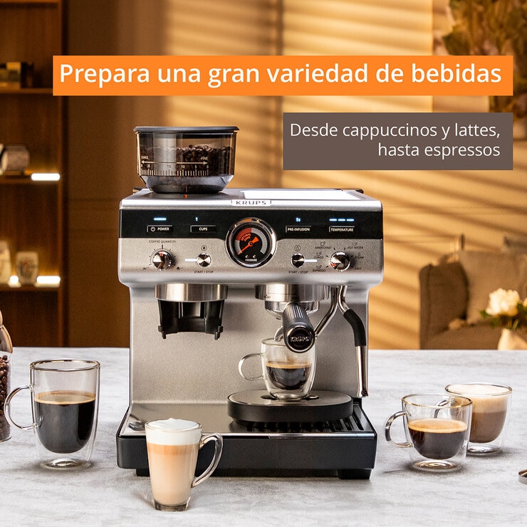 Krups Cafetera Espresso Go Barista