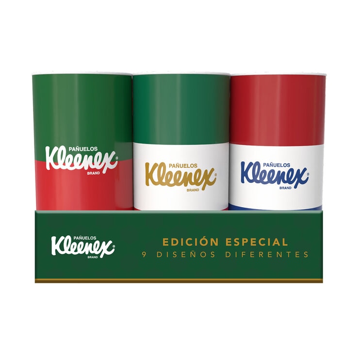 Kleenex Edición Mundialista 9 piezas de 50 pzas Kleenex Edición Mundialista 9 piezas de 50 pzas