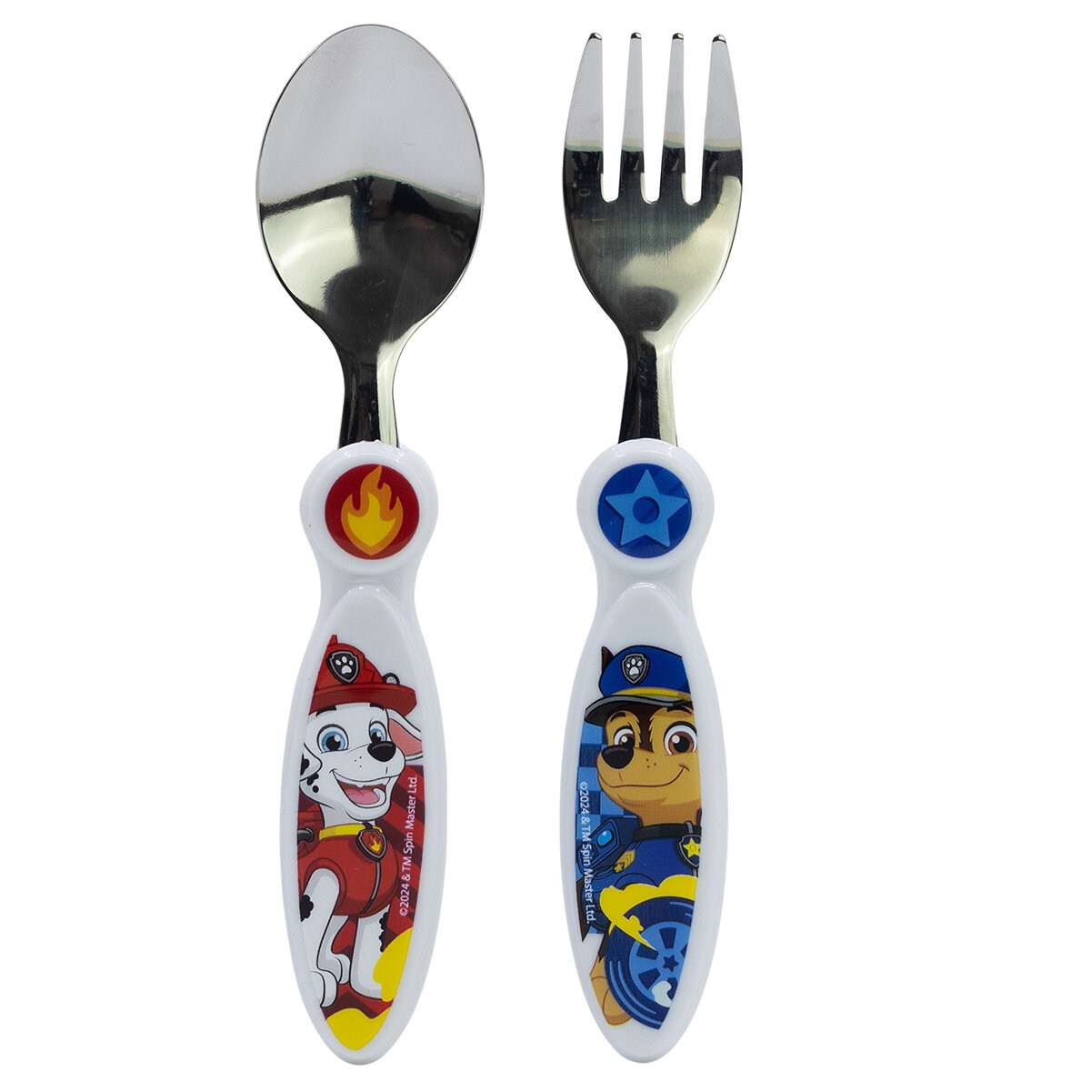 Nickelodeon Plato, Bowl, Vaso Antideslizante y Cubiertos Paw Patrol
