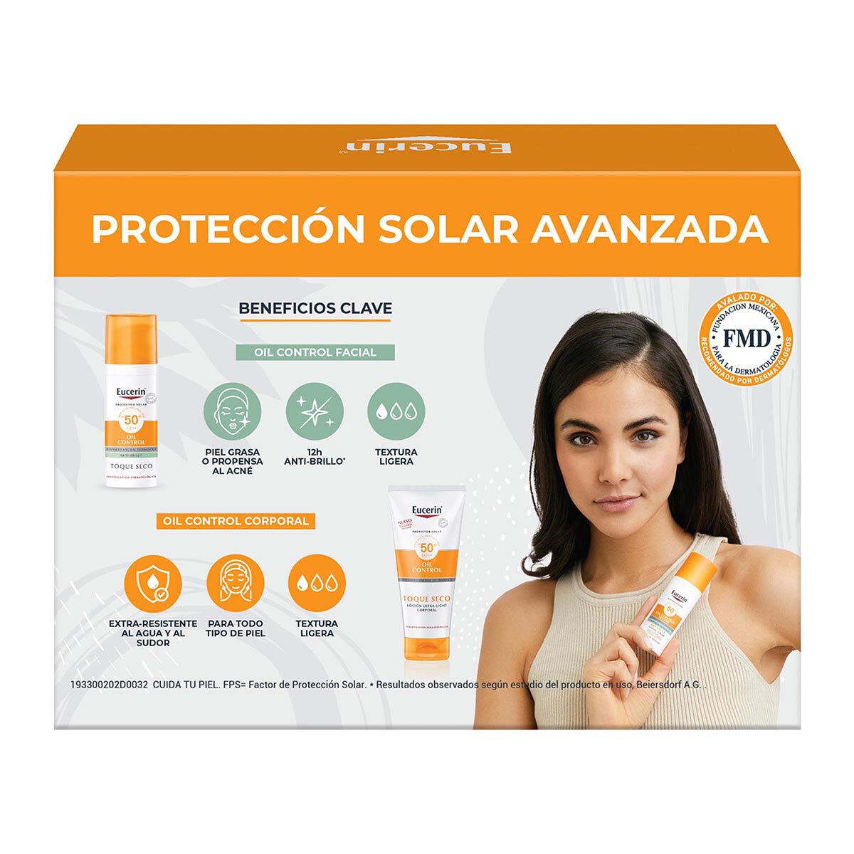 Kit Eucerin Protección Solar Para Piel Grasa