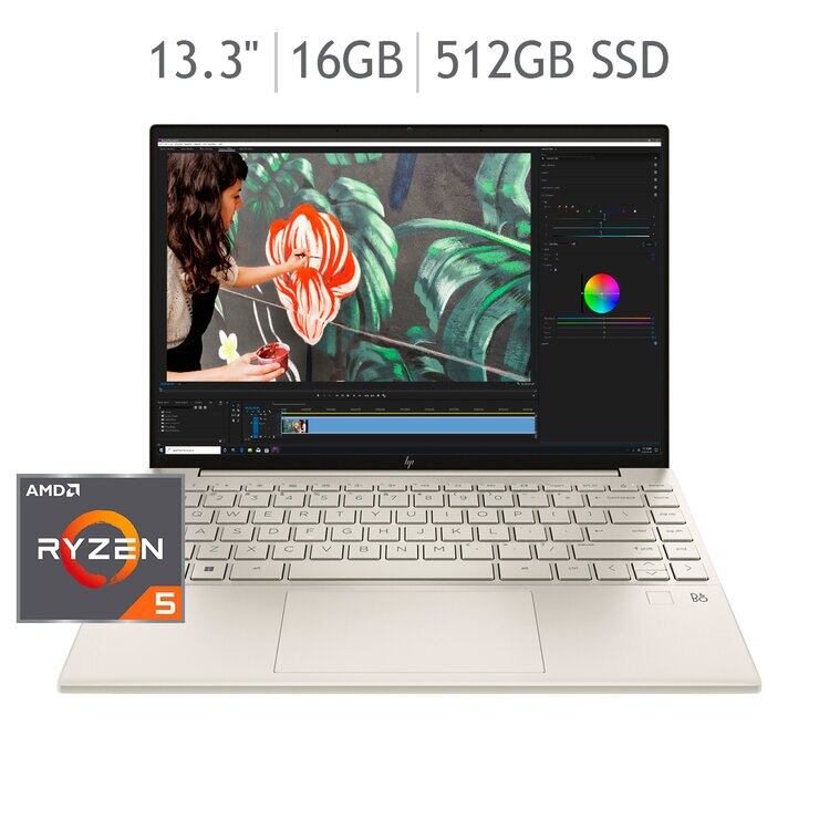 HP Pavillion Laptop 13.3" AMD Ryzen 5-7535U 16GB 512GB SSD Windows 11