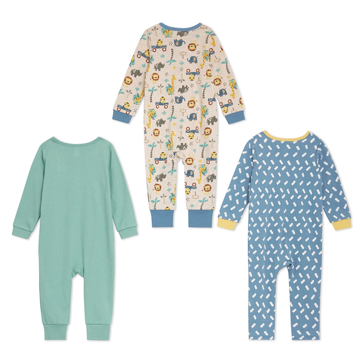 Koala Kids Mameluco 3 piezas para Bebé Tigre 24 Meses