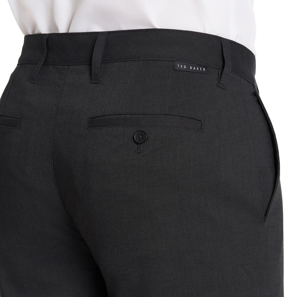 Ted Baker Pantalones para Caballero Negro 40 x 30