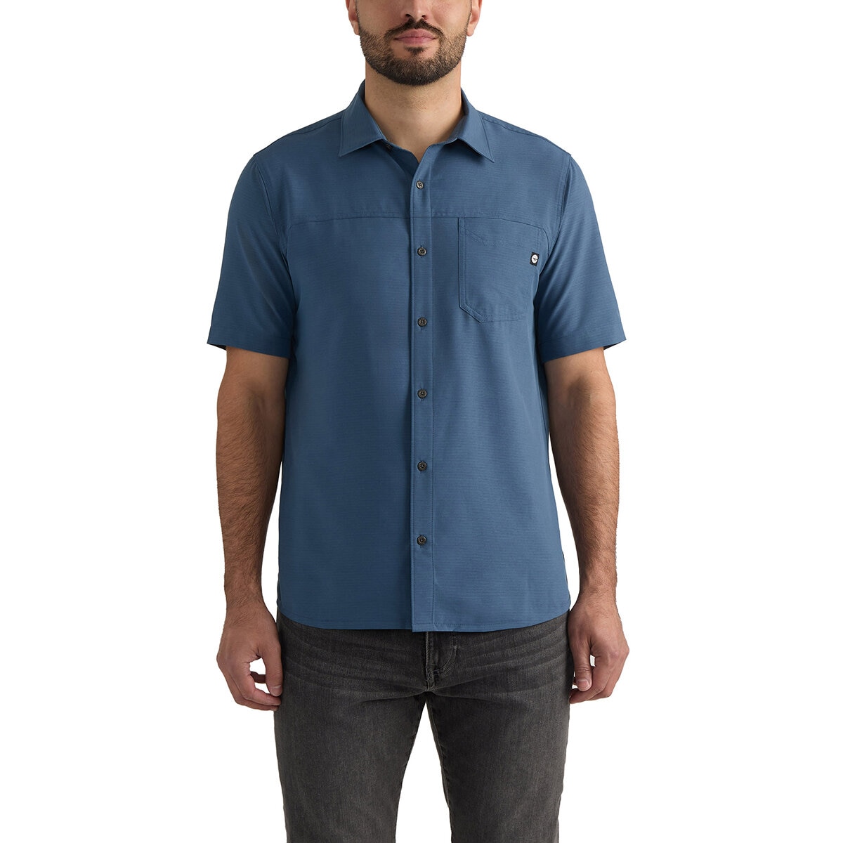 Hi - Tec Camisa para Caballero Azul Chica Hi - Tec Camisa para Caballero Azul Chica