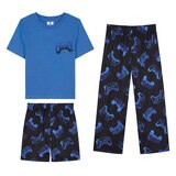 Saint Eve Pijama 3 piezas para Niños y Niñas Azul 7 / 8 Años