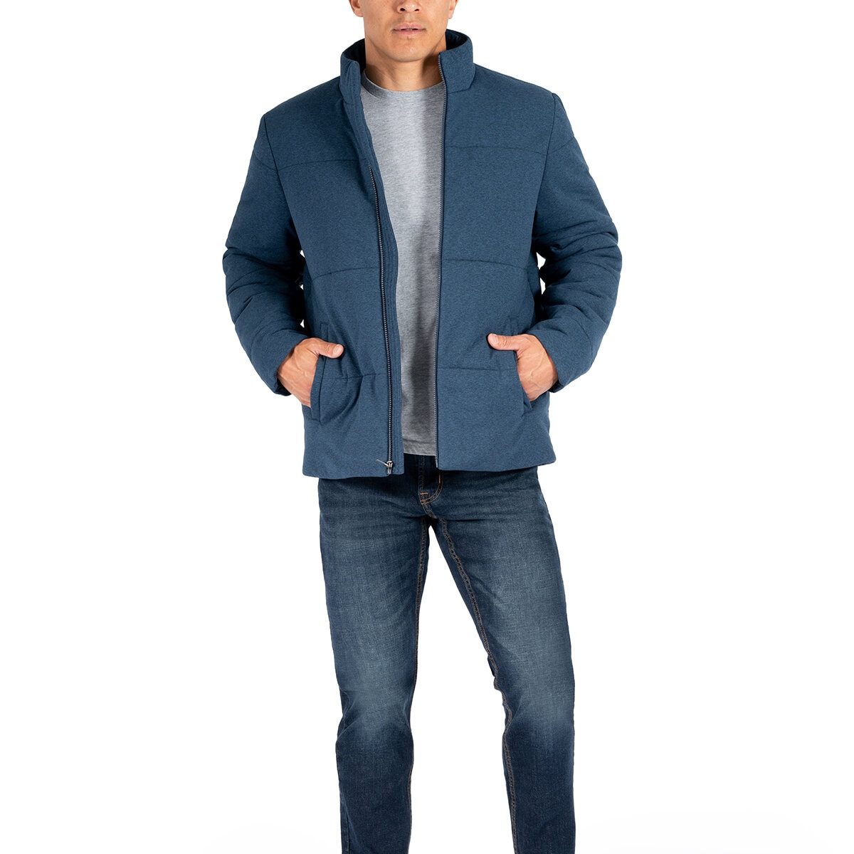 Soybu Chamarra para Caballero Azul Grande Soybu Chamarra para Caballero Azul Grande