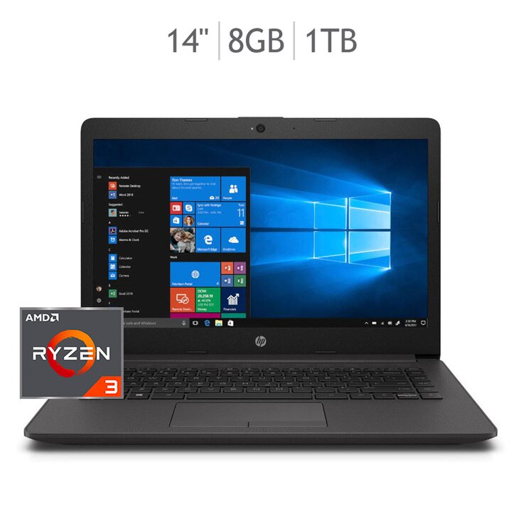 HP Laptop 14" G7 AMD Ryzen 3 3300U 8GB 1TB