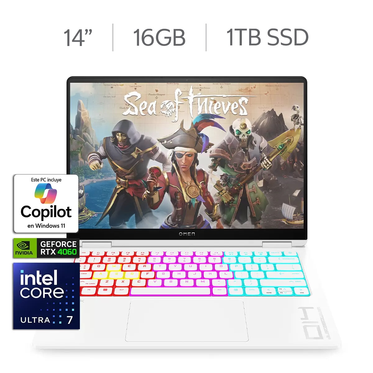 HP OMEN Transcend Gaming 14-fb0000la Laptop 14" 2.8K OLED Intel Core Ultra 7 16GB 1TB SSD