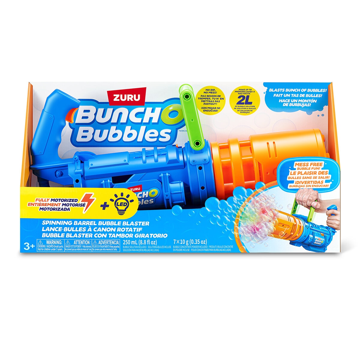 Bunch O Bubbles Pistola de Burbujas con Tambor Giratorio